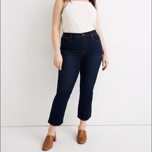 Madewell Cali Demi boot high rise jeans. 30T